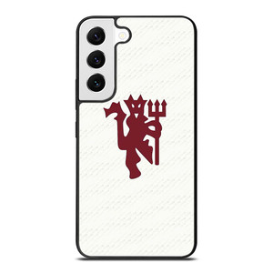 MANCHESTER UNITED RED DEVILS ICON Samsung Galaxy S22 Case Cover MANCHESTER UNITED RED DEVILS ICON Samsung Galaxy S22 Case Cover