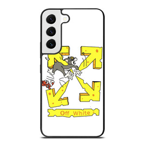 OFF WHITE TOM AND JERRY Samsung Galaxy S22 Case Cover OFF WHITE TOM AND JERRY Samsung Galaxy S22 Case Cover