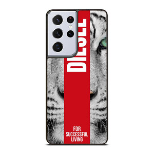 DIESEL CLOTHING TIGER Samsung Galaxy S21 Ultra Case Cover