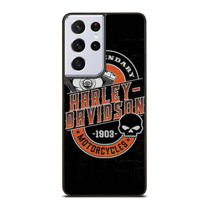 HARLEY DAVIDSON MOTORCYCLE LEGENDARY Samsung Galaxy S21 Ultra Case Cover