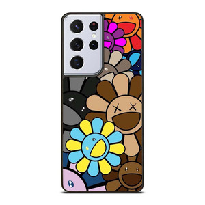 KAWS X TAKASHI MURAKAMI FLOWER Samsung Galaxy S21 Ultra Case Cover