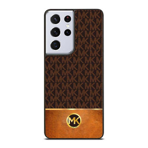 MICHAEL KORS MK LOGO BROWN ICON Samsung Galaxy S21 Ultra Case Cover MICHAEL KORS MK LOGO BROWN ICON Samsung Galaxy S21 Ultra Case Cover