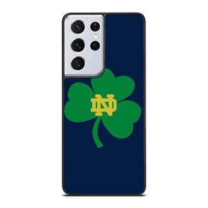 NOTRE DAME FIGHTING IRISH CLOVER LOGO Samsung Galaxy S21 Ultra Case Cover NOTRE DAME FIGHTING IRISH CLOVER LOGO Samsung Galaxy S21 Ultra Case Cover