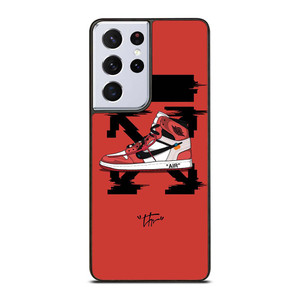 OFF WHITE NIKE AIR JORDAN Samsung Galaxy S21 Ultra Case Cover