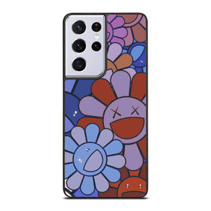 TAKASHI MURAKAMI FLOWER X KAWS Samsung Galaxy S21 Ultra Case Cover