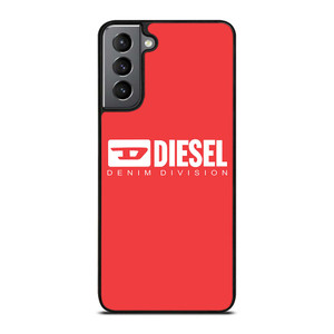 DIESEL LOGO DENIM DIVISION Samsung Galaxy S21 Plus Case Cover