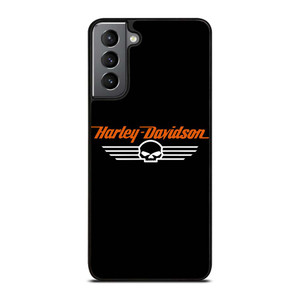 HARLEY DAVIDSON LOGO SKULL Samsung Galaxy S21 Plus Case Cover HARLEY DAVIDSON LOGO SKULL Samsung Galaxy S21 Plus Case Cover