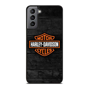 HARLEY DAVIDSON MOTORCYCLE WOODEN LOGO Samsung Galaxy S21 Plus Case Cover