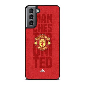 MANCHESTER UNITED FC LOGO ADIDAS Samsung Galaxy S21 Plus Case Cover
