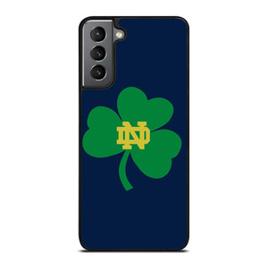 NOTRE DAME FIGHTING IRISH CLOVER LOGO Samsung Galaxy S21 Plus Case Cover NOTRE DAME FIGHTING IRISH CLOVER LOGO Samsung Galaxy S21 Plus Case Cover