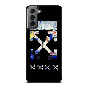OFF WHITE CLOTHING ART LOGO Samsung Galaxy S21 Plus Case Cover