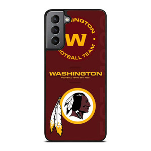 WASHINGTON REDSKINS LOGO FOOTBALL TEAM Samsung Galaxy S21 Plus Case Cover