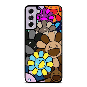 KAWS X TAKASHI MURAKAMI FLOWER Samsung Galaxy S21 FE Case Cover