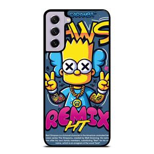 KAWS X BART SIMPSONS Samsung Galaxy S21 Case Cover KAWS X BART SIMPSONS Samsung Galaxy S21 Case Cover