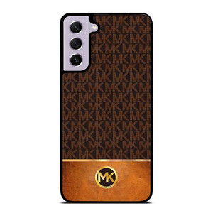 MICHAEL KORS MK LOGO BROWN ICON Samsung Galaxy S21 Case Cover
