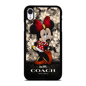 COACH FLOWER MINNIE MOUSE iPhone XR Case Cover COACH FLOWER MINNIE MOUSE iPhone XR Case Cover
