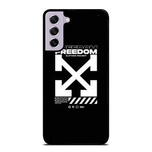 OFF WHITE CLOTHING FREEDOM Samsung Galaxy S21 Case Cover OFF WHITE CLOTHING FREEDOM Samsung Galaxy S21 Case Cover