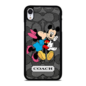 COACH MINNIE MICKEY MOUSE KISS iPhone XR Case Cover