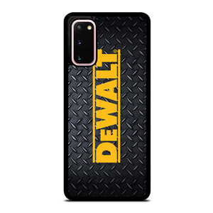 DEWALT TOOLS LOGO METAL Samsung Galaxy S20 Case Cover DEWALT TOOLS LOGO METAL Samsung Galaxy S20 Case Cover