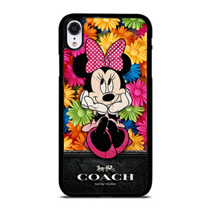 COACH MINNIE MOUSE FLOWER iPhone XR Case Cover COACH MINNIE MOUSE FLOWER iPhone XR Case Cover
