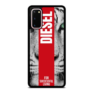 DIESEL CLOTHING TIGER Samsung Galaxy S20 Case Cover DIESEL CLOTHING TIGER Samsung Galaxy S20 Case Cover