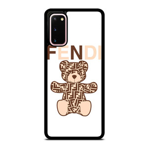 FENDI ROMA BROWN BEAR Samsung Galaxy S20 Case Cover FENDI ROMA BROWN BEAR Samsung Galaxy S20 Case Cover