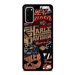 HARLEY DAVIDSON MOTORCYCLE LOGO COLLAGE Samsung Galaxy S20 Case Cover