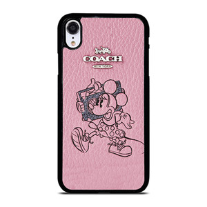 COACH MINNIE MOUSE PINK iPhone XR Case Cover COACH MINNIE MOUSE PINK iPhone XR Case Cover