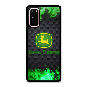 JOHN DEERE TRACTOR LOGO GREEN FIRE Samsung Galaxy S20 Case Cover JOHN DEERE TRACTOR LOGO GREEN FIRE Samsung Galaxy S20 Case Cover