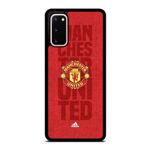 MANCHESTER UNITED FC LOGO ADIDAS Samsung Galaxy S20 Case Cover