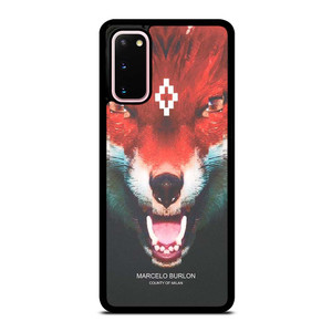MARCELO BURLON FOX Samsung Galaxy S20 Case Cover MARCELO BURLON FOX Samsung Galaxy S20 Case Cover