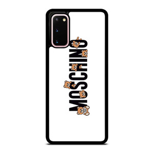 MOSCHINO BEAR LOGO Samsung Galaxy S20 Case Cover
