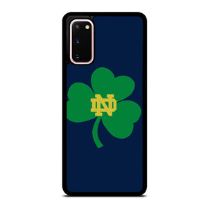 NOTRE DAME FIGHTING IRISH CLOVER LOGO Samsung Galaxy S20 Case Cover NOTRE DAME FIGHTING IRISH CLOVER LOGO Samsung Galaxy S20 Case Cover