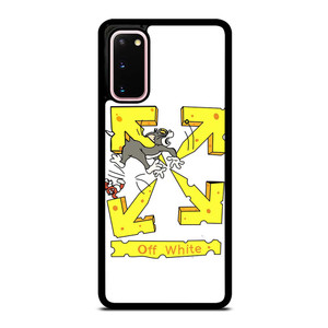 OFF WHITE TOM AND JERRY Samsung Galaxy S20 Case Cover OFF WHITE TOM AND JERRY Samsung Galaxy S20 Case Cover