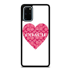 COACH NEW YORK PINK HEART Samsung Galaxy S20 Plus Case Cover