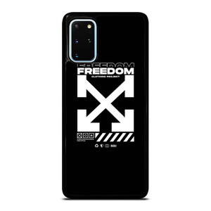 OFF WHITE CLOTHING FREEDOM Samsung Galaxy S20 Plus Case Cover