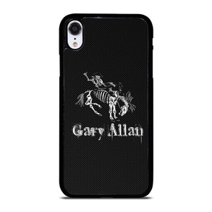 GARY ALLAN  LOGO CARBON iPhone XR Case Cover
