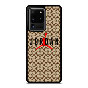COACH NEW YORK AIR JORDAN BROWN Samsung Galaxy S20 Ultra Case Cover