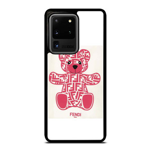 FENDI ROMA PINK BEAR Samsung Galaxy S20 Ultra Case Cover FENDI ROMA PINK BEAR Samsung Galaxy S20 Ultra Case Cover