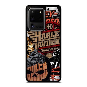HARLEY DAVIDSON MOTORCYCLE LOGO COLLAGE Samsung Galaxy S20 Ultra Case Cover