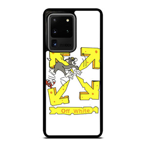 OFF WHITE TOM AND JERRY Samsung Galaxy S20 Ultra Case Cover