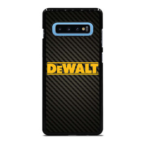 DEWALT TOOLS LOGO CARBON Samsung Galaxy S10 Plus Case Cover DEWALT TOOLS LOGO CARBON Samsung Galaxy S10 Plus Case Cover