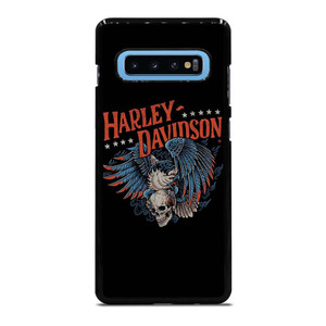 HARLEY DAVIDSON LOGO SKULL EAGLE Samsung Galaxy S10 Plus Case Cover