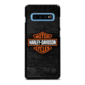 HARLEY DAVIDSON MOTORCYCLE WOODEN LOGO Samsung Galaxy S10 Plus Case Cover