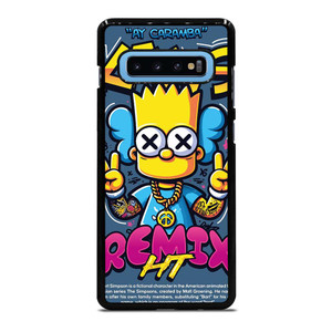 KAWS X BART SIMPSONS Samsung Galaxy S10 Plus Case Cover