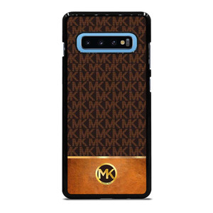 MICHAEL KORS MK LOGO BROWN ICON Samsung Galaxy S10 Plus Case Cover MICHAEL KORS MK LOGO BROWN ICON Samsung Galaxy S10 Plus Case Cover