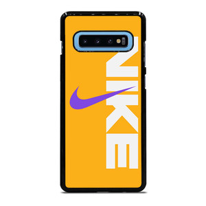 NIKE LOGO PURPLE YELLOW Samsung Galaxy S10 Plus Case Cover
