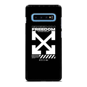 OFF WHITE CLOTHING FREEDOM Samsung Galaxy S10 Plus Case Cover OFF WHITE CLOTHING FREEDOM Samsung Galaxy S10 Plus Case Cover