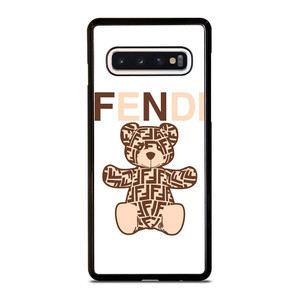 FENDI ROMA BROWN BEAR Samsung Galaxy S10 Case Cover