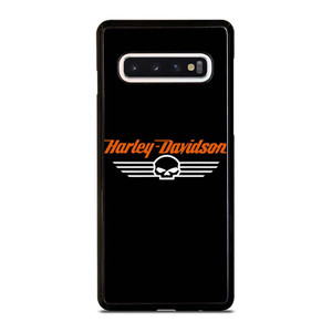 HARLEY DAVIDSON LOGO SKULL Samsung Galaxy S10 Case Cover